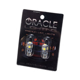 Oracle T10 5 LED 3 Chip SMD Bulbs (Pair) - Cool White ORACLE Lighting Bulbs  AXOPROS