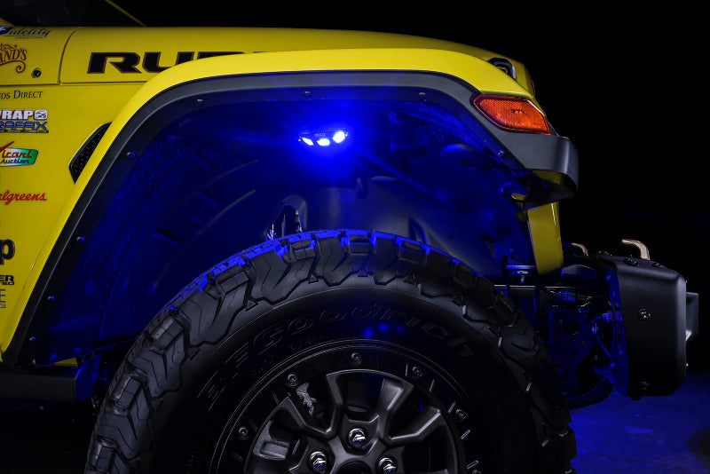 Oracle Underbody  RGB+W Wheel Well Rock Light Kit - 4 PCS - ColorSHIFT ORACLE Lighting Light Bars & Cubes  AXOPROS