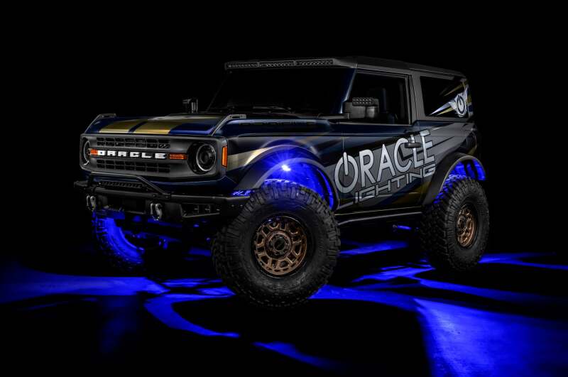 Oracle Underbody  RGB+W Wheel Well Rock Light Kit - 4 PCS - ColorSHIFT ORACLE Lighting Light Bars & Cubes  AXOPROS