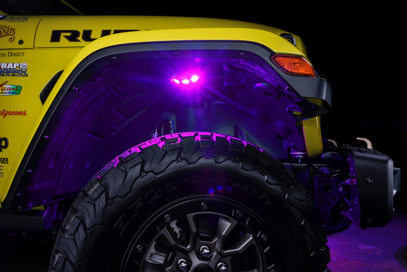 Oracle Underbody  RGB+W Wheel Well Rock Light Kit - 4 PCS - ColorSHIFT ORACLE Lighting Light Bars & Cubes  AXOPROS