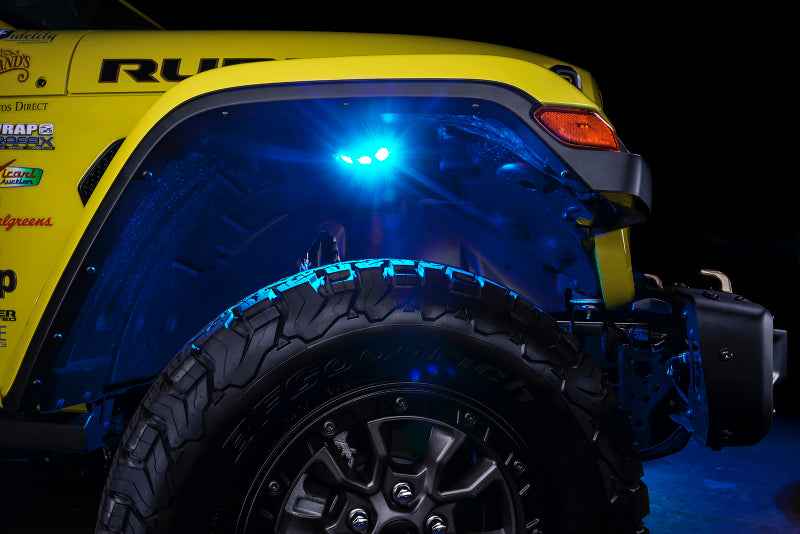 Oracle Underbody  RGB+W Wheel Well Rock Light Kit - 4 PCS - ColorSHIFT ORACLE Lighting Light Bars & Cubes  AXOPROS
