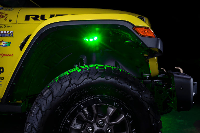 Oracle Underbody  RGB+W Wheel Well Rock Light Kit - 4 PCS - ColorSHIFT ORACLE Lighting Light Bars & Cubes  AXOPROS