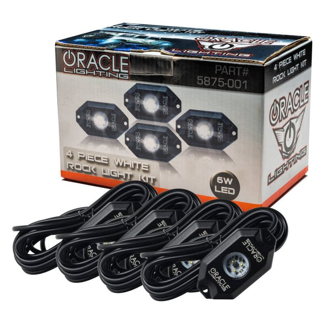 Oracle Underbody Wheel Well Rock Light Kit - White (4PCS) - 5000K ORACLE Lighting Light Strip LED  AXOPROS