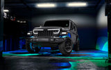 Oracle VECTOR Series Full LED Grille - Jeep Wrangler JL/JT - NA SEE WARRANTY ORACLE Lighting Light Accessories and Wiring  AXOPROS