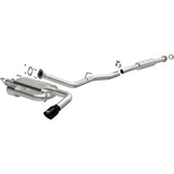 Overland Series Black Chrome Cat-Back System MagnaFlow Exhaust Products Exhaust System Kit  AXOPROS