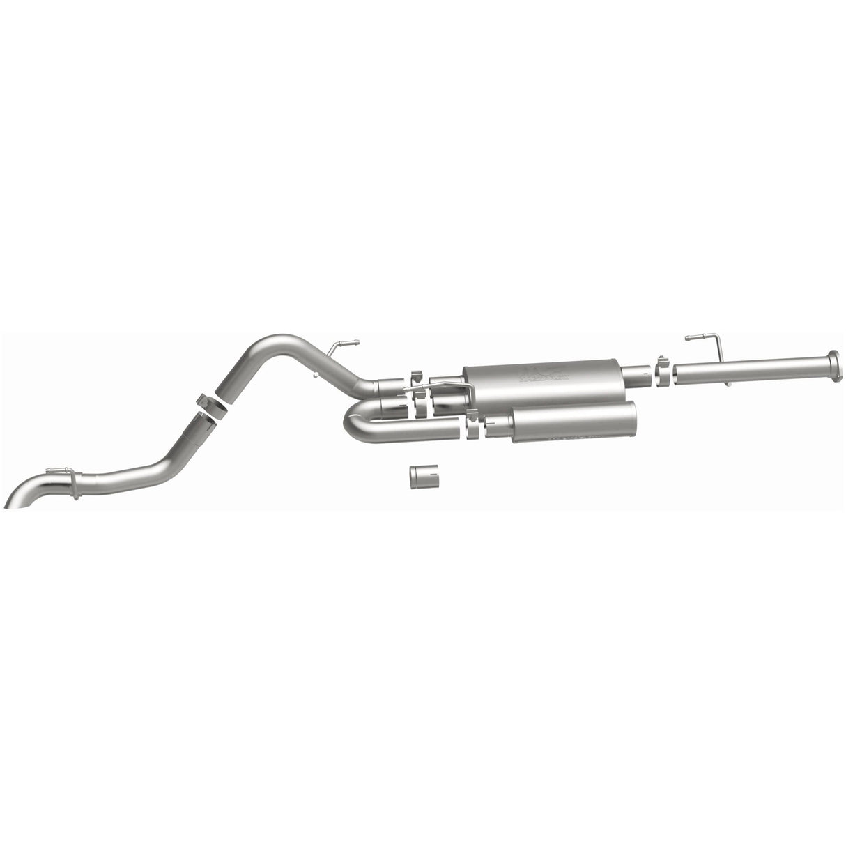 Overland Series Stainless Cat-Back System MagnaFlow Exhaust Products Exhaust System Kit  AXOPROS