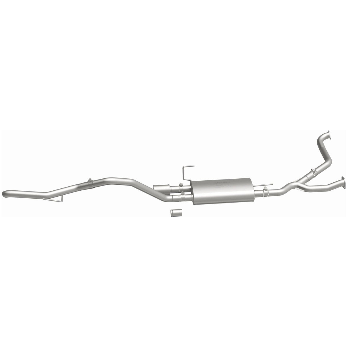 Overland Series Stainless Cat-Back System MagnaFlow Exhaust Products Exhaust System Kit  AXOPROS
