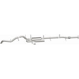 Overland Series Stainless Cat-Back System MagnaFlow Exhaust Products Exhaust System Kit  AXOPROS