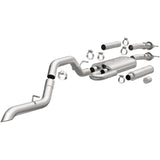 Overland Series Stainless Cat-Back System MagnaFlow Exhaust Products Exhaust System Kit  AXOPROS
