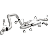 Overland Series Stainless Cat-Back System MagnaFlow Exhaust Products Exhaust System Kit  AXOPROS