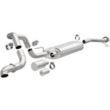 Overland Series Stainless Cat-Back System MagnaFlow Exhaust Products Exhaust System Kit  AXOPROS
