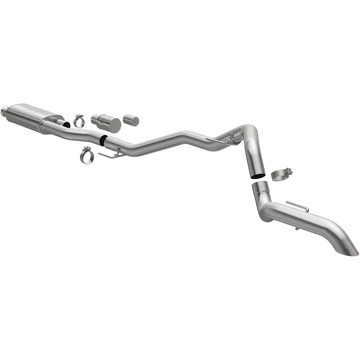Overland Series Stainless Cat-Back System MagnaFlow Exhaust Products Exhaust System Kit  AXOPROS