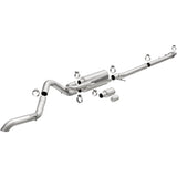 Overland Series Stainless Cat-Back System MagnaFlow Exhaust Products Exhaust System Kit  AXOPROS