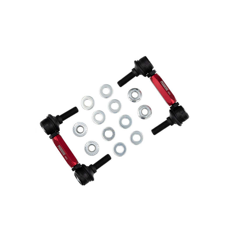 Pedders 08-09 Pontiac G8 / 14-17 Chevrolet SS 110-135mm Adjustable Rear Swaybar Endlink Kit Pedders Sway Bar Endlinks  AXOPROS