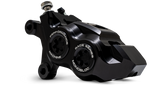 Performance Machine 08-23 FL,18-24 M8 Softail,06-17 VRod 137x4B Rce Series Monobloc Caliper Left BLK Performance Machine Brake Calipers - Perf  AXOPROS