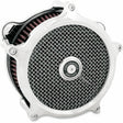 Performance Machine Air Cleaner Slim - Chrome Performance Machine Air Filters - Direct Fit  AXOPROS