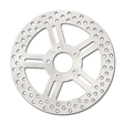 Performance Machine Disc 11.5 X .20/ 5 Spoke Stainless Steel Performance Machine Brake Rotors - Drilled  AXOPROS
