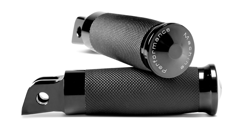 Performance Machine Footpegs Contour - Black Ano Performance Machine Footpegs  AXOPROS