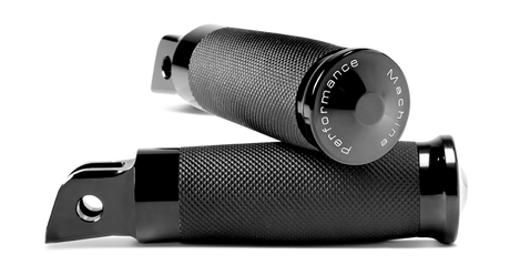 Performance Machine Footpegs Contour - Black Ano Performance Machine Footpegs  AXOPROS