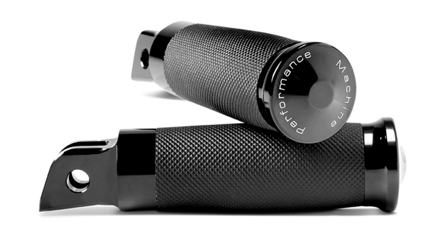 Performance Machine Footpegs Contour - Black Ano Performance Machine Footpegs  AXOPROS