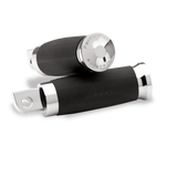 Performance Machine Footpegs Contour - Chrome Performance Machine Footpegs  AXOPROS