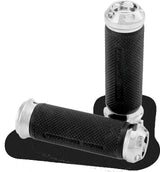 Performance Machine Handle Grip Set - Apex Cable - Chrome Performance Machine Grips  AXOPROS