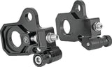 Performance Machine HD Touring Axle Adj Kit - Black Ano Performance Machine Axles  AXOPROS