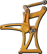 Performance Machine Mid Control - Gold Ops Performance Machine Footpegs  AXOPROS