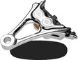 Performance Machine Rear Brake 1 Pc 125x4R - Chrome Performance Machine Brake Kits - OE  AXOPROS