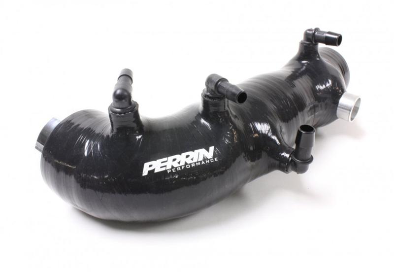 PERRIN 02-07 Subaru WRX / 04-21 STI / 04-08 Forester XT Turbo Inlet Hose - Black Perrin Performance Air Boxes  AXOPROS