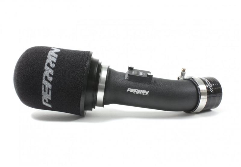 PERRIN 02-07 Subaru WRX/STi / 04-08 Forester XT Short Ram Intake - Black Perrin Performance Cold Air Intakes  AXOPROS