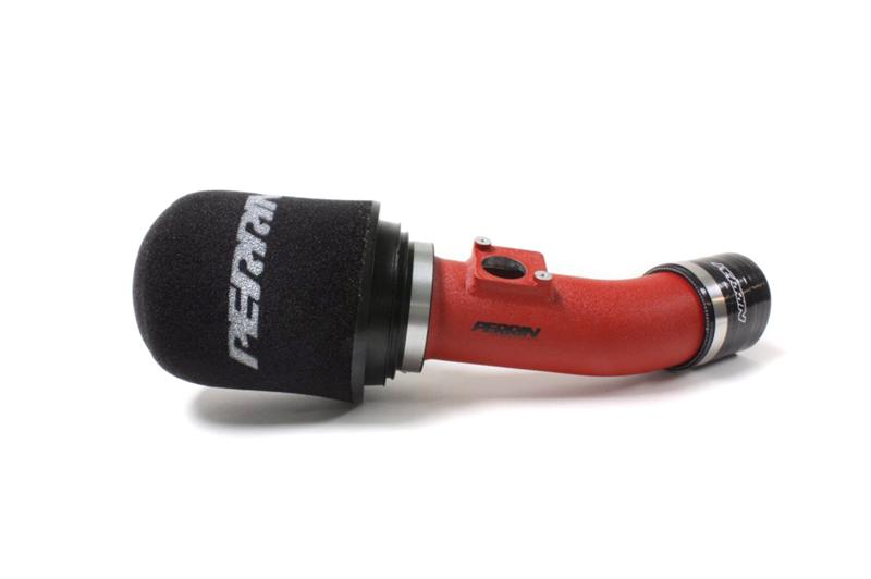 PERRIN 02-07 Subaru WRX/STi / 04-08 Forester XT Short Ram Intake - Red Perrin Performance Cold Air Intakes  AXOPROS