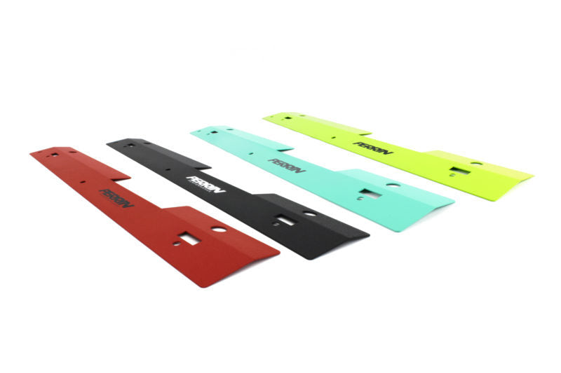 PERRIN 02-07 Subaru WRX/STi Radiator Shroud - Neon Yellow Perrin Performance Radiator Shrouds  AXOPROS