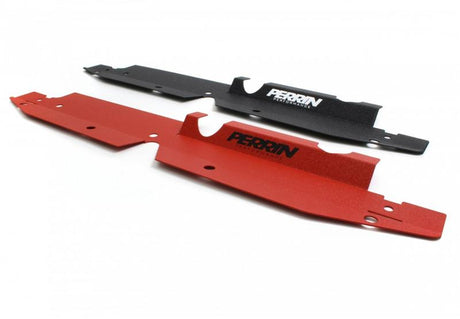 PERRIN 02-07 Subaru WRX/STi Radiator Shroud - Red Perrin Performance Radiator Shrouds  AXOPROS