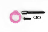 Perrin 02-07 Subaru WRX/STI Tow Hook Kit (Front) - Hyper Pink Perrin Performance Tow Hooks  AXOPROS