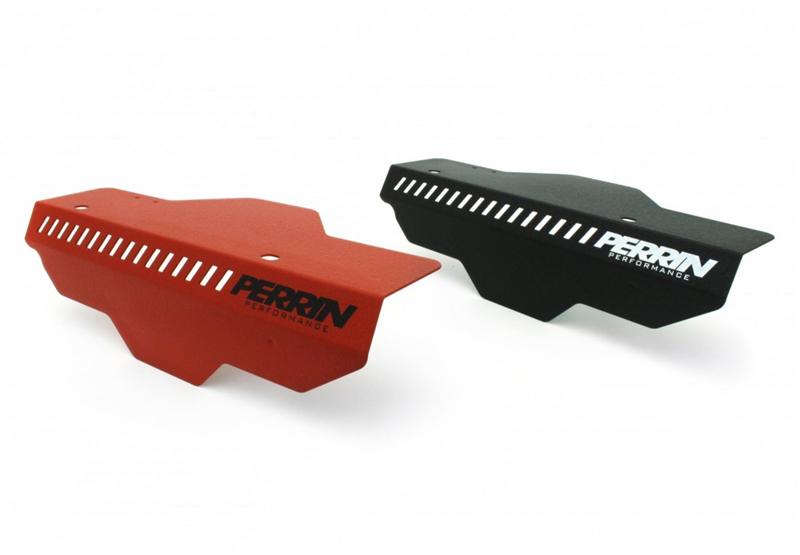 PERRIN 02-14 Subaru WRX / 04-21 STI / 08-11 Impreza Pulley Cover - Red Perrin Performance Engine Covers  AXOPROS
