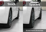 PERRIN 02-14 Subaru WRX / 2004 STI / 13-25 BRZ & Toyota GR86 30mm Wheel Spacers 5x100 56mm CB - Pair Perrin Performance Wheel Spacers & Adapters  AXOPROS