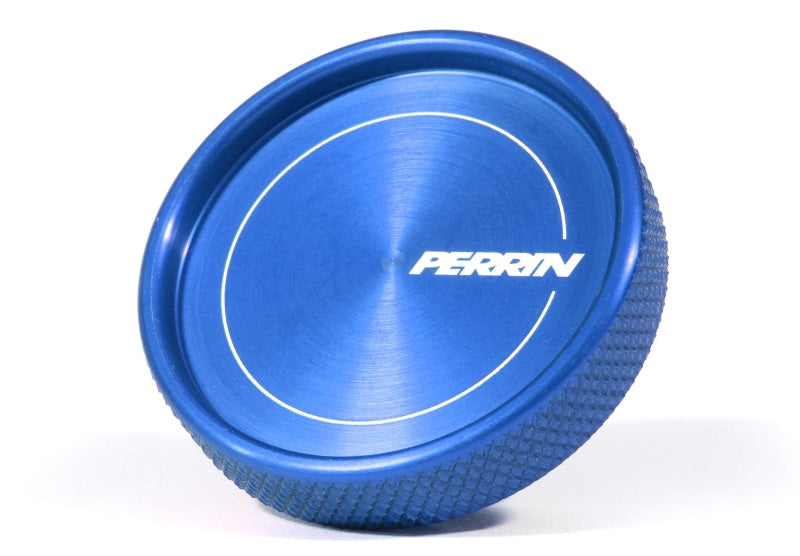PERRIN 02-25 Subaru Impreza/WRX/STI & 13-25 Crosstrek/BRZ/FR-S/GR86/GR86 Oil Fill Cap - Blue Perrin Performance Oil Caps  AXOPROS
