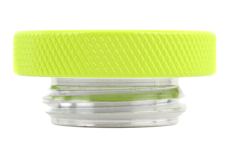PERRIN 02-25 Subaru Impreza/WRX/STI & 13-25 Crosstrek/BRZ/FR-S/GR86/GR86 Oil Fill Cap - Neon Yellow Perrin Performance Oil Caps  AXOPROS