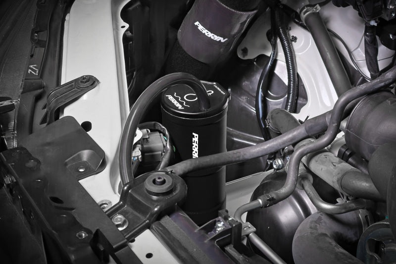 PERRIN 02-25 Subaru WRX / 04-21 STI / 13-25 BRZ/GR86/FRS/86 Coolant Overflow Tank - Black Perrin Performance Coolant Reservoirs  AXOPROS