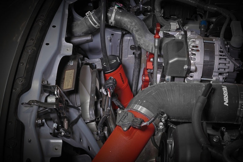 PERRIN 02-25 Subaru WRX / 04-21 STI / 13-25 BRZ/GR86/FRS/86 Coolant Overflow Tank - Red Perrin Performance Coolant Reservoirs  AXOPROS