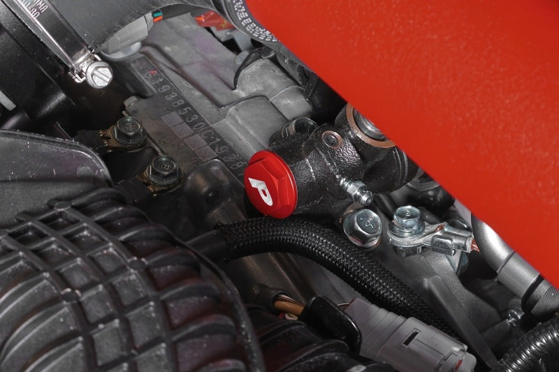 PERRIN 05-21 Subaru STI / 06-25 WRX / 05-09 LGT/OBXT Clutch Delay Valve Delete - Black Perrin Performance Clutch Lines  AXOPROS