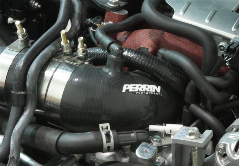 PERRIN 08-14 Subaru WRX / 04-13 Forester XT / 05-09 LGT/OBXT Turbo Inlet Hose - Black Perrin Performance Hoses  AXOPROS