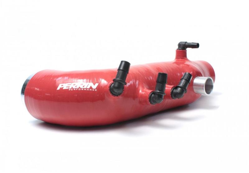 PERRIN 08-14 Subaru WRX / 04-13 Forester XT / 05-09 LGT/OBXT Turbo Inlet Hose - Red Perrin Performance Hoses  AXOPROS
