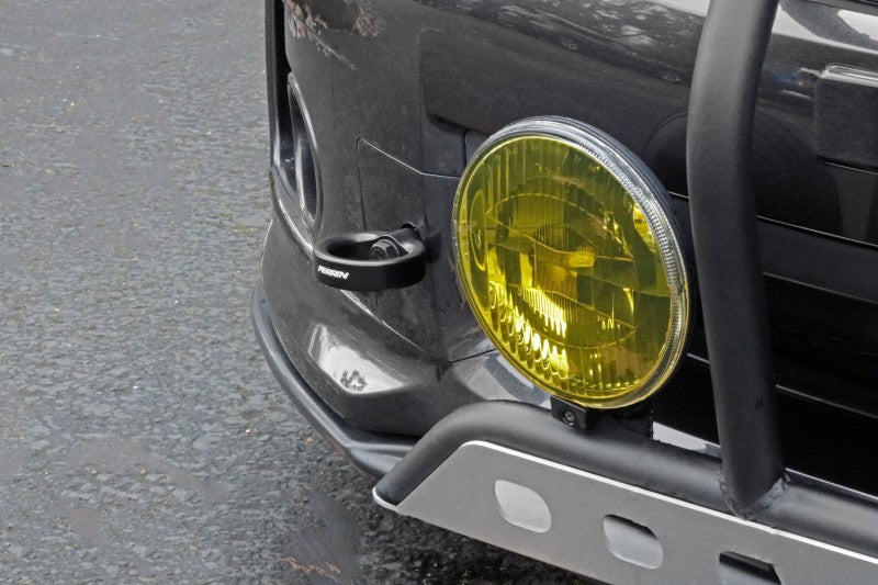 Perrin 08-14 Subaru WRX/STI Tow Hook Kit (Front) - Flat Black Perrin Performance Tow Hooks  AXOPROS