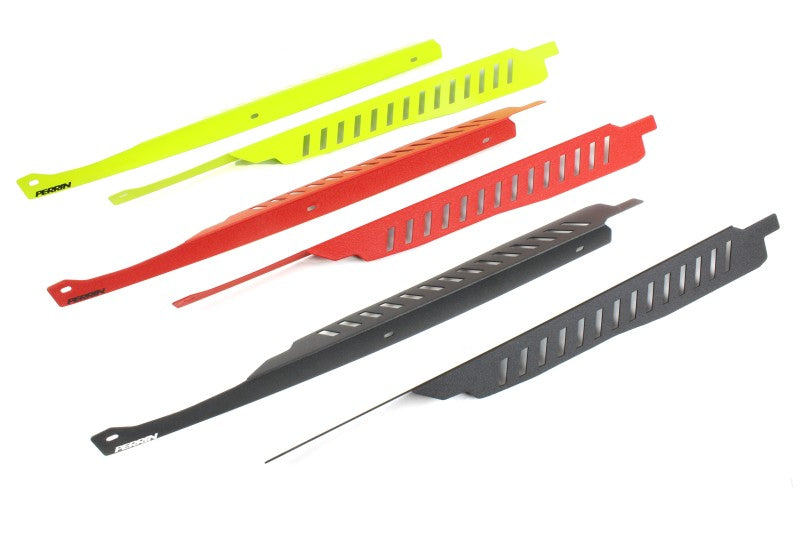 PERRIN 08-14 Subaru WRX/STI / 08-11 Impreza Fender Shroud Set - Red Perrin Performance Exterior Trim  AXOPROS