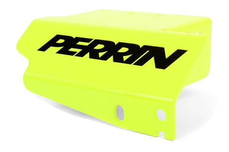 PERRIN 08-21 Subaru STI Boost Control Solenoid Cover - Neon Yellow Perrin Performance Engine Covers  AXOPROS