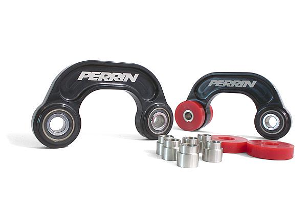 PERRIN 08-21 Subaru WRX / 09-21 STI / 13-25 BRZ & GR86 / 10-14 LGT FXT Rear Endlinks (Spherical) Perrin Performance Sway Bar Endlinks  AXOPROS