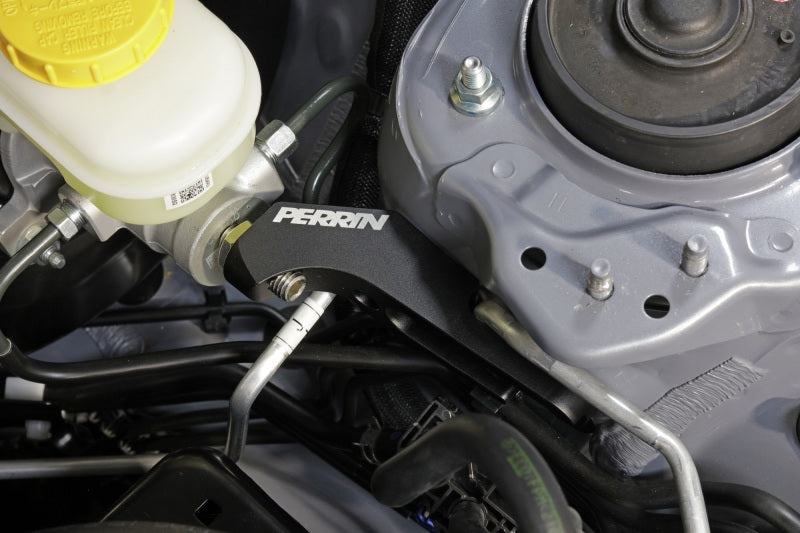 PERRIN 13-25 Subaru BRZ / Scion FR-S / Toyota 86 GR86 Master Cylinder Brace - Black Perrin Performance Hardware - Singles  AXOPROS