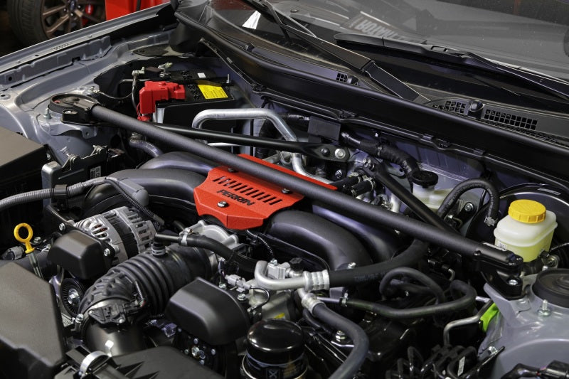 PERRIN 13-25 Subaru BRZ / Toyota GR86/86 / Scion FR-S Front Strut Brace - Black Perrin Performance Strut Bars  AXOPROS